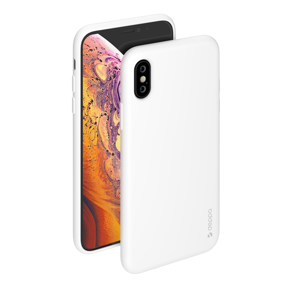 Чехол Deppa Gel Color Case для Apple iPhone X/XS (Белый)